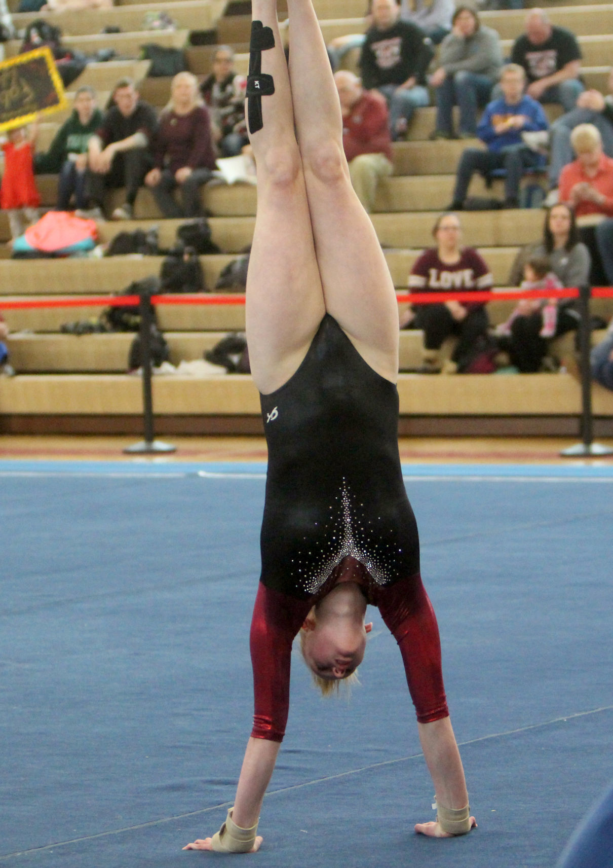 Big Rivers Conference Gymnastics Meet at Chippewa Falls 2-16-19